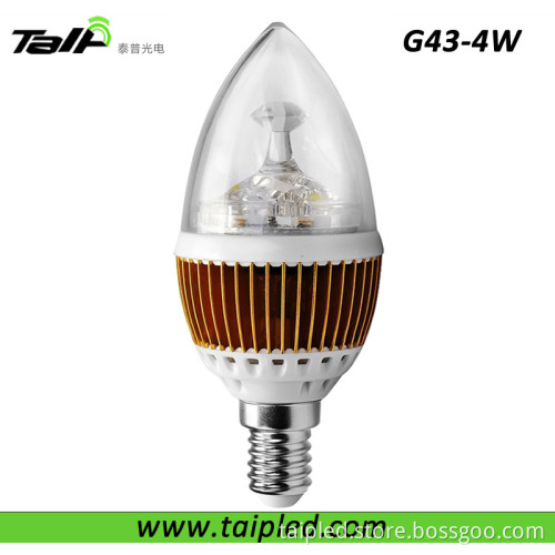 LED Candle Bulb Light 3W 3 Years (TP-FC-G40-3W)